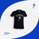  T-shirt Round (Type) (S, كحلي)