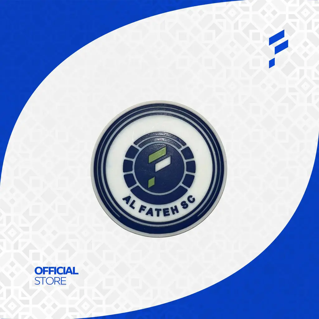 Coaster with Al-Fateh logo