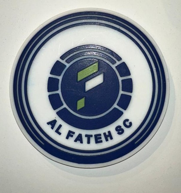 Coaster with Al-Fateh logo